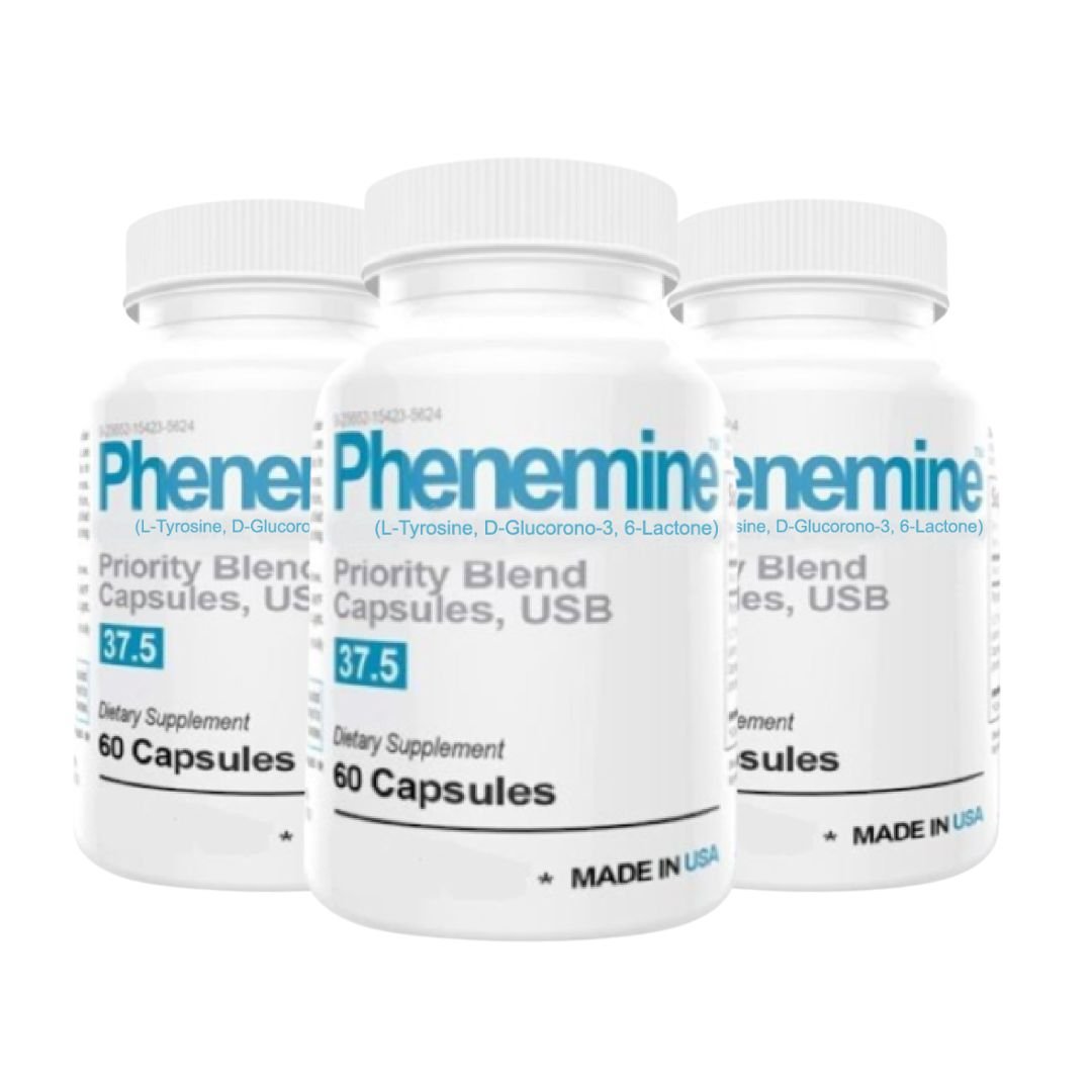 3 Bottles Phen 60 Capsules