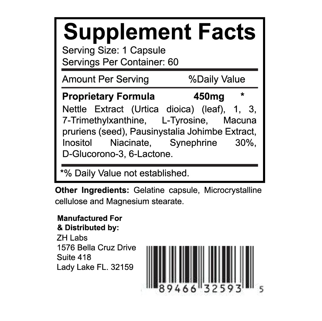 3 Bottles Phen 60 Capsules