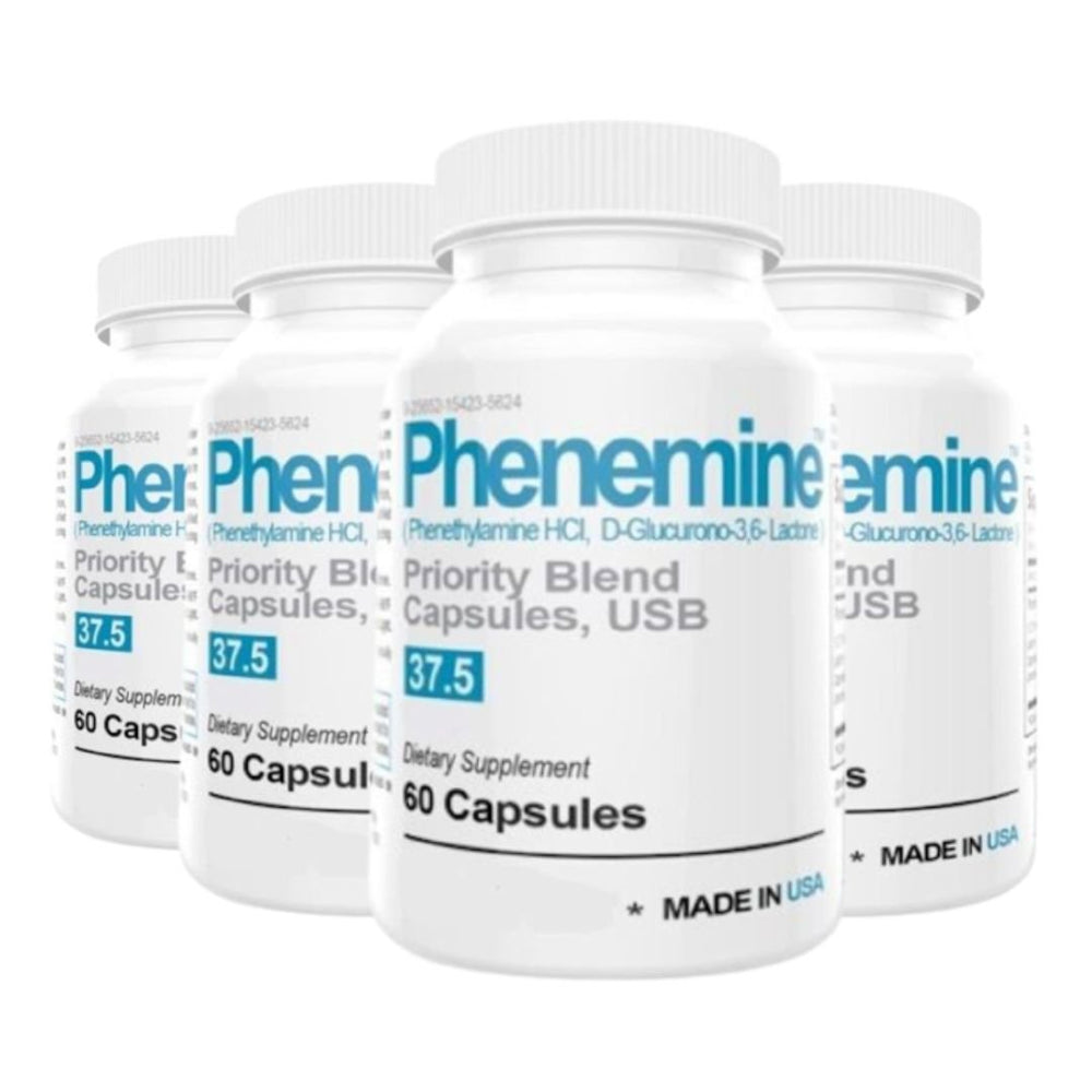 4 Bottles Phen 37.5 Appetite Helper Supplement