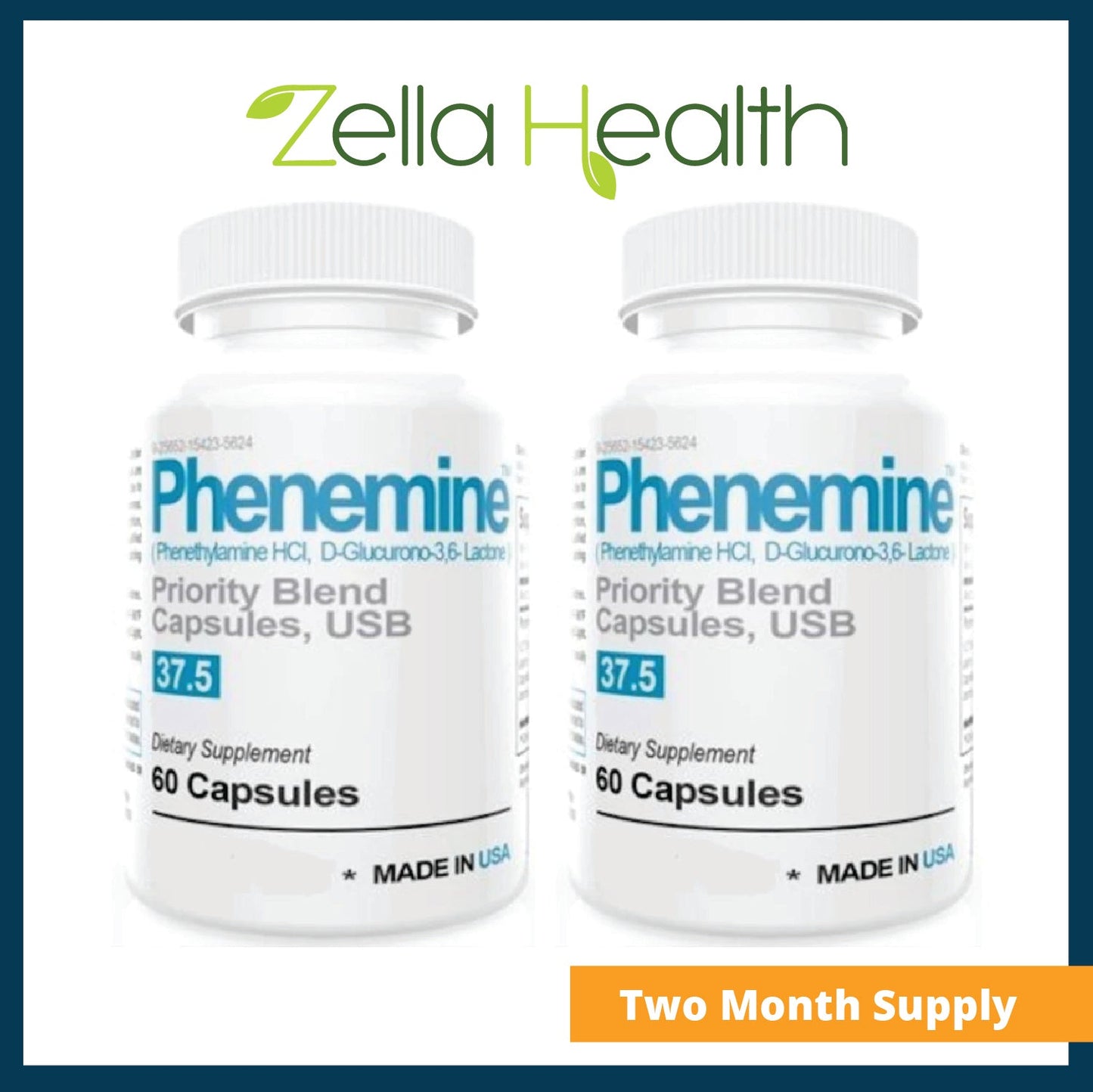 
                  
                    Phen 37.5 Capsules Appetite Suppressant 2 Month Supply
                  
                