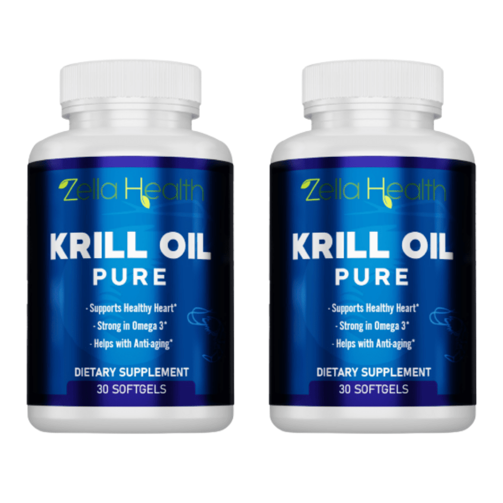 
                  
                    Krill Oil 1250 mg, Omega 3 with Astaxanthin, DHA Supplements for Joint and Brain Health 2 Month Supply 120 Capsules
                  
                