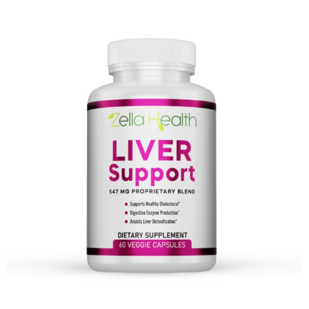 
                  
                    Liver Support Supplement with Milk Thistle - Artichoke - Dandelion Root 60 Veggie Capsules- Zella Health
                  
                