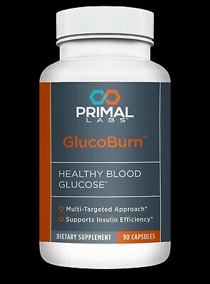 Primal Labs Gluco Burn Healthy Blood Glucose 90 Cap