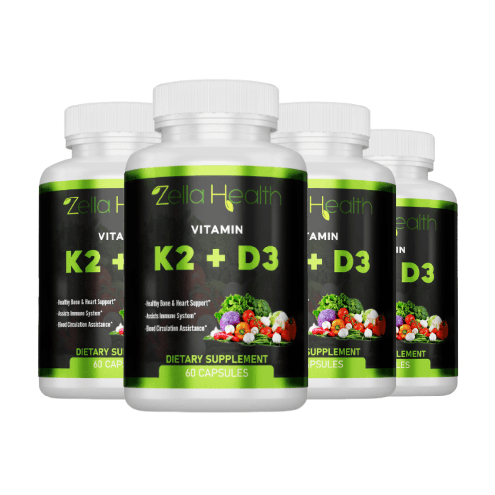 Vitamin K2 MK7 with D3 Supplement - Five Month Supply