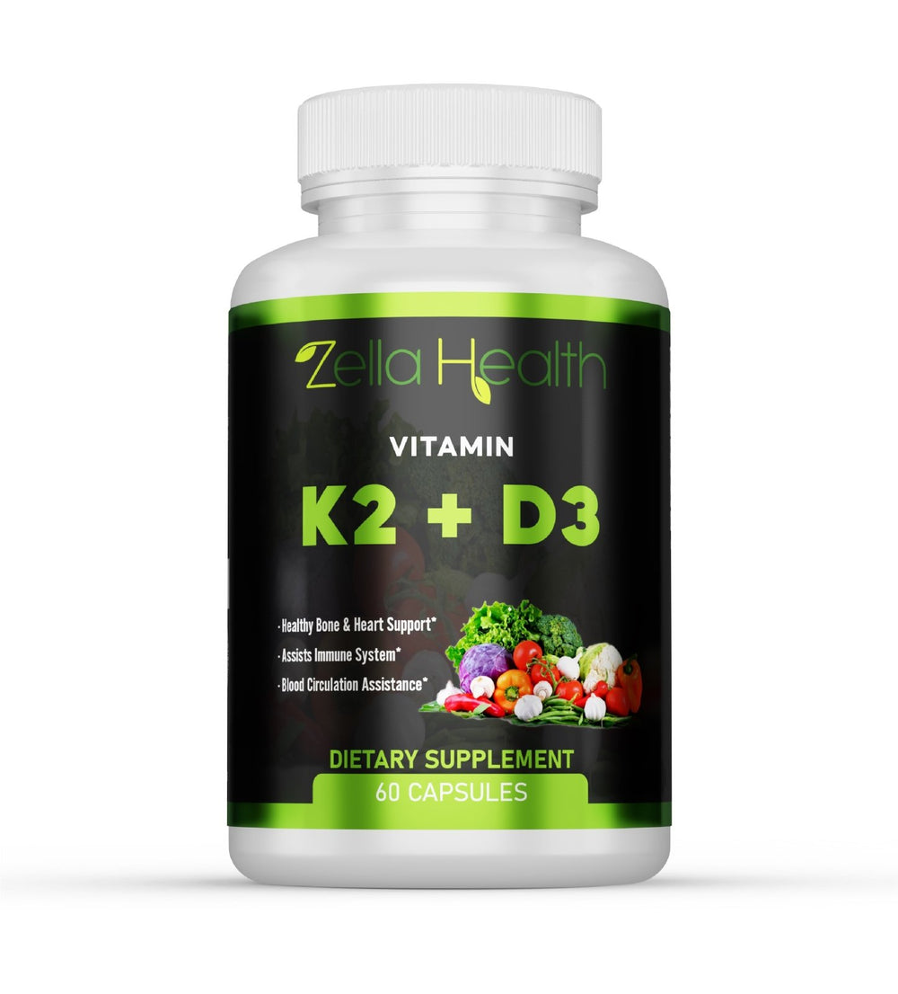 Vitamin K2 MK7 with D3 Supplement